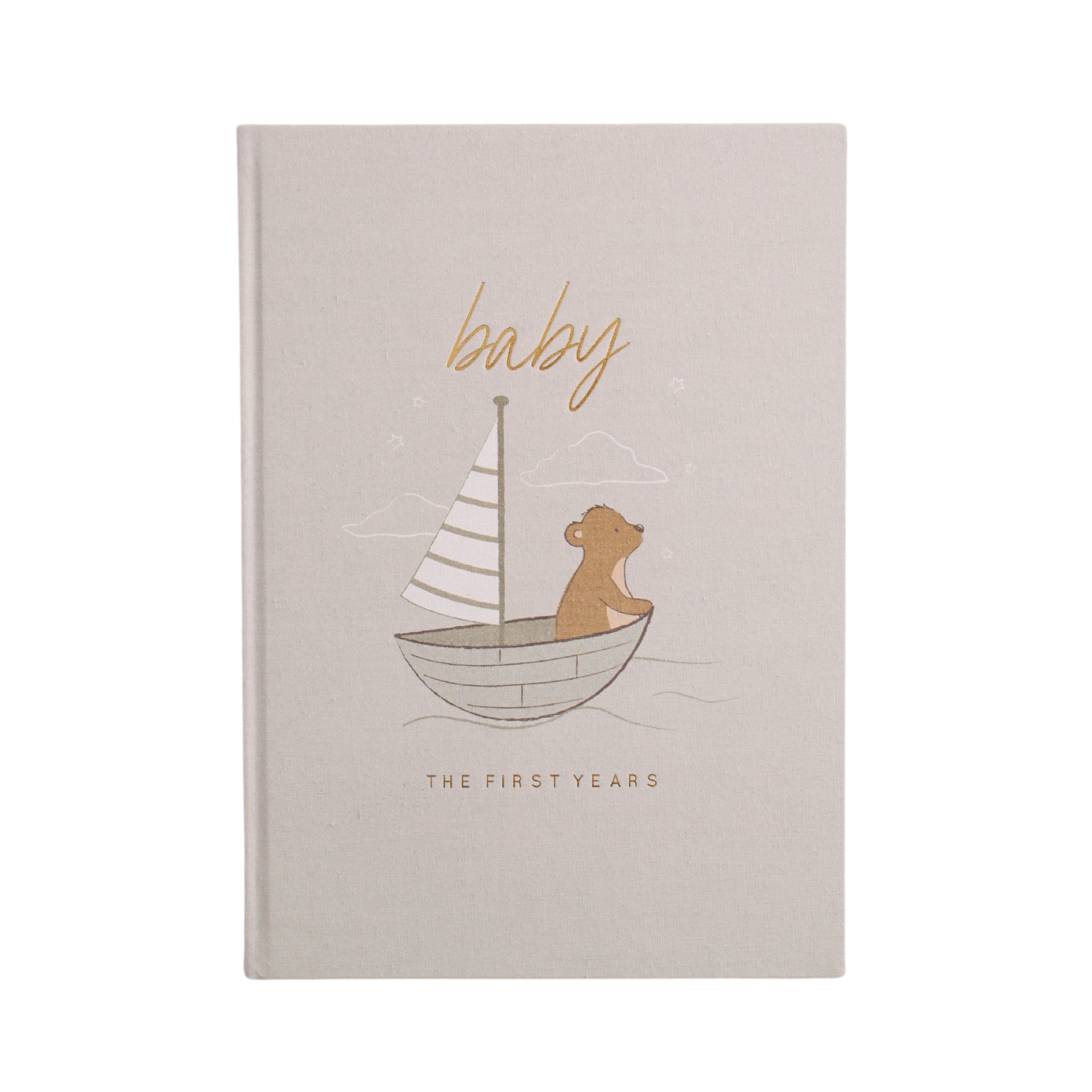 Baby Milestone Book - Bear